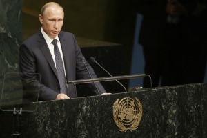 Russian President Vladimir Putin at the UN General Assembly 